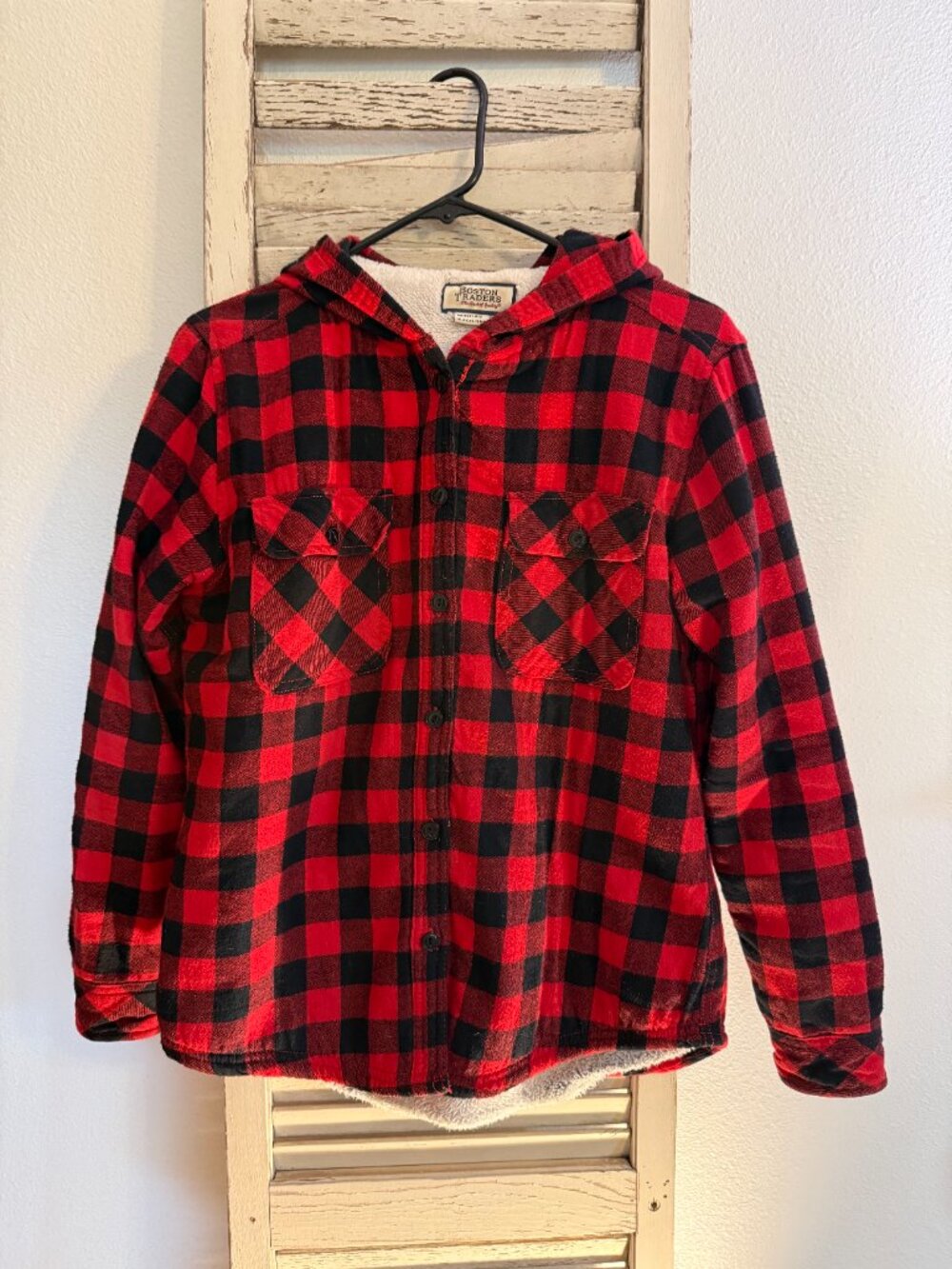 Flannel Fleece Lined Jacket - Picture 2 of 4